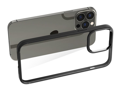 Чохол Spigen Ultra Hybrid для Apple iPhone 13 Pro Matte Black Glass