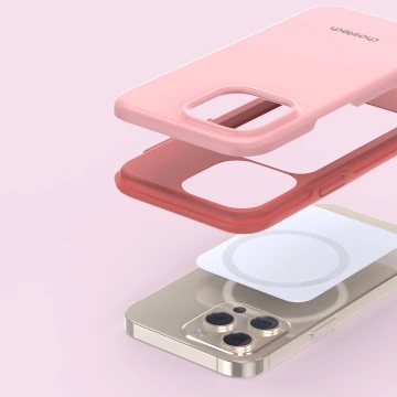 Puzdro Choetech MFM Anti-drop Made For MagSafe pre iPhone 13 Pro ružové (PC0113-MFM-PK)