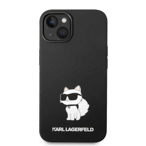 Etui Karl Lagerfeld KLHMP14MSNCHBCK für iPhone 14 Plus 6,7" Hardcase Silikon Choupette MagSafe czarny/black