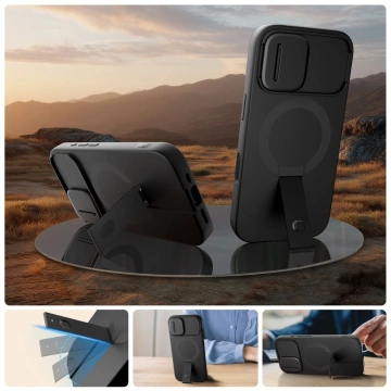 Etui Ochronne do iPhone 17 Tech-Protect Kevlar Aura MagSafe Black