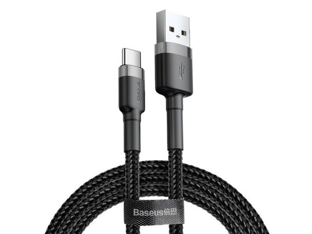 Kabel Baseus Kabel USB-C Typ C 2A 3m šedý