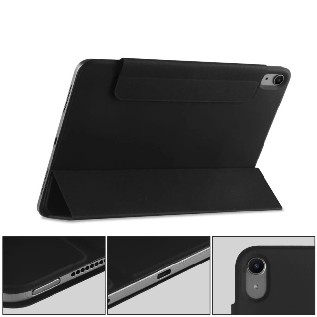 Magnetické puzdro Etui Smartcase pre Apple iPad Air 10.9 4. 5. 2020-2022 / 11. 6. 2024 čierne