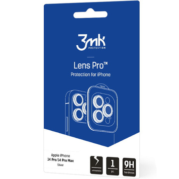 3mk Lens Protection Pro Phone Lens Protector для Apple iPhone 14 Pro / 14 Pro Max Silver