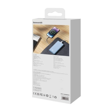 Powerbanka Baseus Airpow 10000 mAh 20W modrá