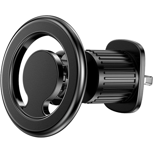 Alogy magnetic car holder for MagSafe for iPhone 14 13 12 grille black