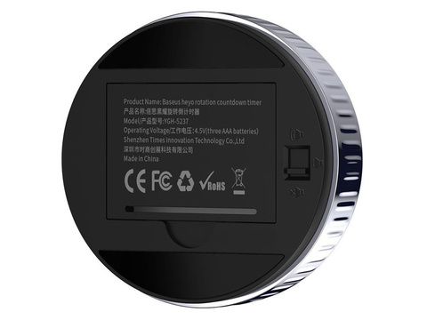Baseus Heyo Rotation Magnetic Digital Timer Black