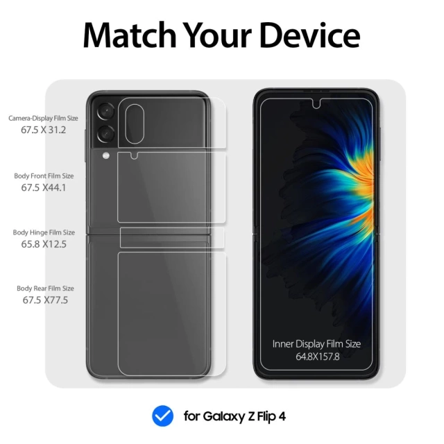 Prémiová fólia Whitestone pre Samsung Galaxy Z Flip 4