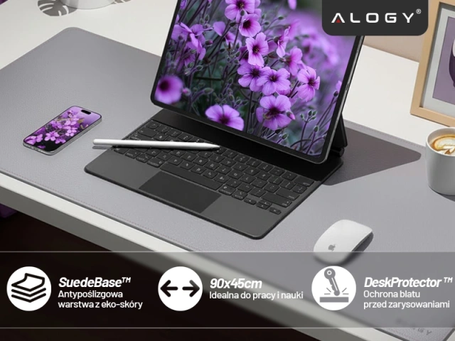 HUB splitter Alogy Adaptér pre počítačový notebook s USB-C na 3x USB-A 2.0 1x USB-A 3.0 sivý
