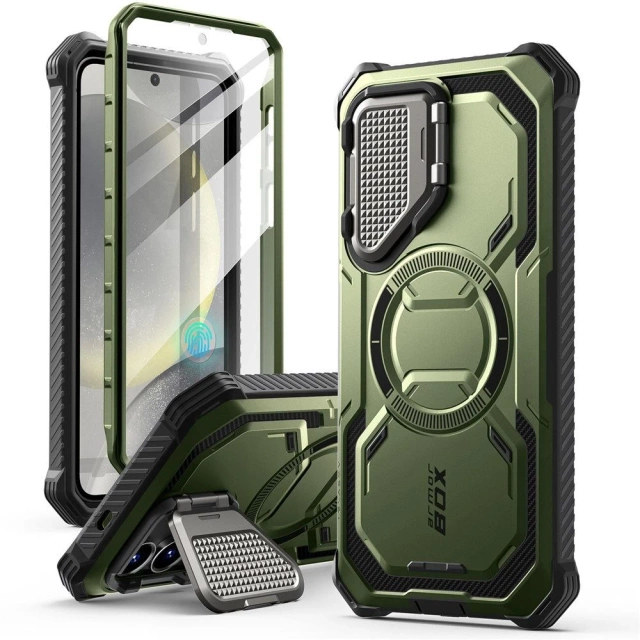 Etui Samsung Galaxy S25 Supcase i-Blason ArmorBox Mag MagSafe Guldan