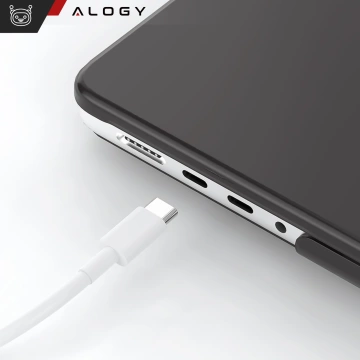 Matné puzdro Alogy ProStand™ so stojanom pre MacBook Air 13,3" (A1932/A2179/A2337) čierne