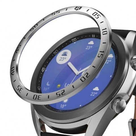 Rám Ringke pre Samsung Galaxy Watch 3 41mm Silver 01