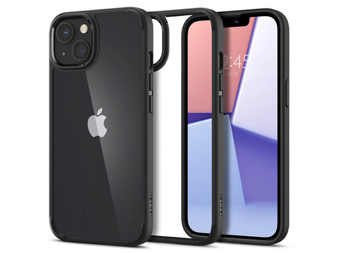 Etui obudowa pouzdro Spigen Ultra Hybrid do Apple iPhone 13 Mini Matte Black