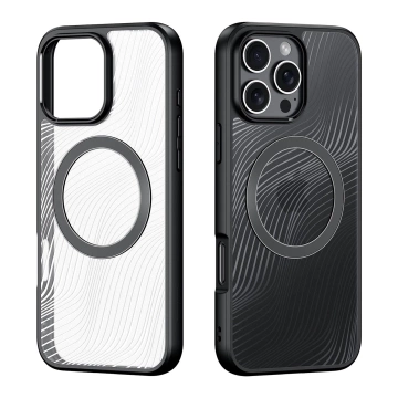 iPhone 16 Dux Ducis Aimo Mag Case with MagSafe - Black