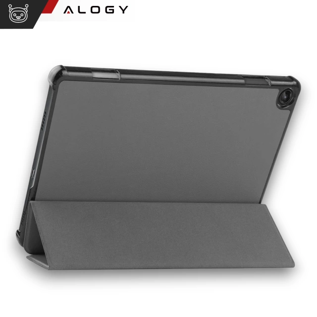 Pouzdro na tablet pro Lenovo Tab M10 3gen 3 GEN 10.1 2022 TB328FU TB328XU Pouzdro pouzdro Alogy Book Cover Šedá