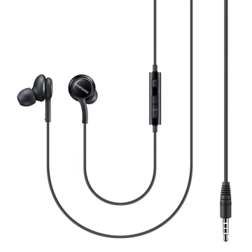 Sluchátka do uší Samsung 3,5 mm mini jack s dálkovým ovládáním a mikrofonem černá (EO-IA500BBEGWW)
