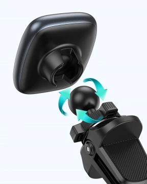 Uchwyt Magnetyczny Wozinsky WUMTK do Kratki Samochodowej Czarny