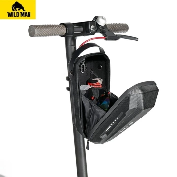 WILDMAN GD9X Plus 3L Scooter-Tasche, Schwarz, Schnellverschluss