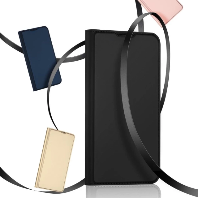 Dux Ducis Skin Pro holster cover flip cover для iPhone 13 Pro Max рожевий