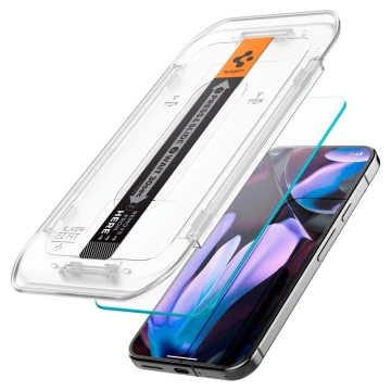 Spigen Glas.Tr Tempered Glass "EZ FIT" 2-Pack for Google Pixel 9 / 9 Pro Clear