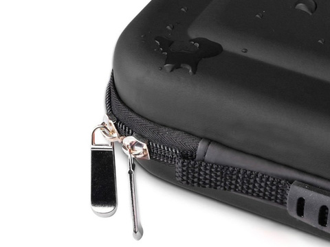 Pouzdro Alogy Tough Pouch z černého skla na Nintendo Switch Case