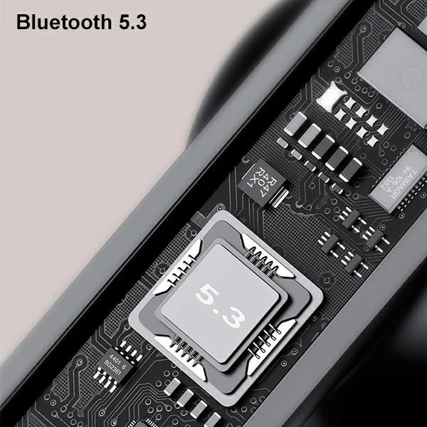 Bluetooth 5.3 sluchátka USAMS TWS US Series Duální bezdrátový mikrofon modrá/modrá BHUUS03