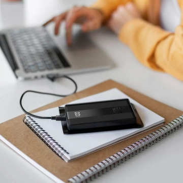 Powerbanka Forcell F-Energy P10K2 10000mAh PD 22,5W QC3.0 čierna