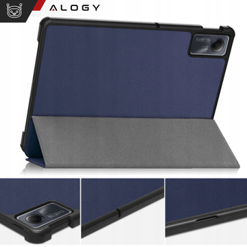 Pouzdro pro Xiaomi Redmi Pad SE 2023 11" Smart Case Cover with Flip Housing Case Cover Alogy Navy Blue Glass