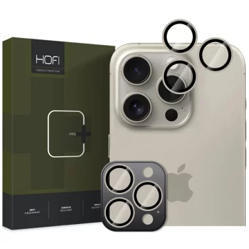 Kryt na kameru Hofi Camring Pro pre iPhone 16 Pro / 16 Pro Max Natural Titanium