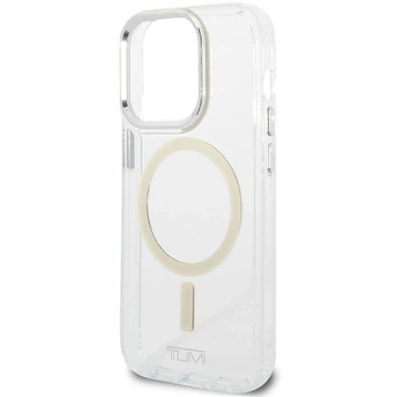 Tumi Transparentný MagSafe pevný obal pre iPhone 14 Pro priehľadný/číry