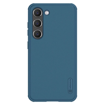 Чохол Nillkin Super Frosted Shield Pro для Samsung Galaxy S23 Armored Cover Phone Stand Blue