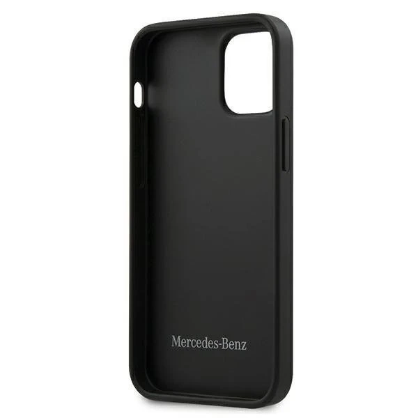 Mercedes MEHCP12SCLSSI Schutzhülle für Apple iPhone 12 Mini 5.4" schwarz/schwarz Hardcase Dynamic Line