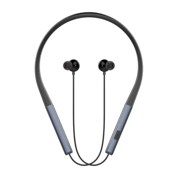 Бездротові навушники з ободом на шиї LDNIO N01 Bluetooth 5.3 50 год. Темно-сині