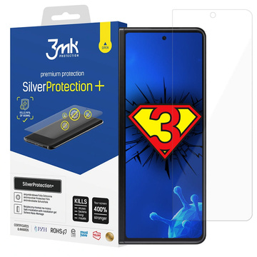 Celoobrazovkový antivirový film Silver Protection 3mk 7H pro Galaxy Z Fold 3 5G