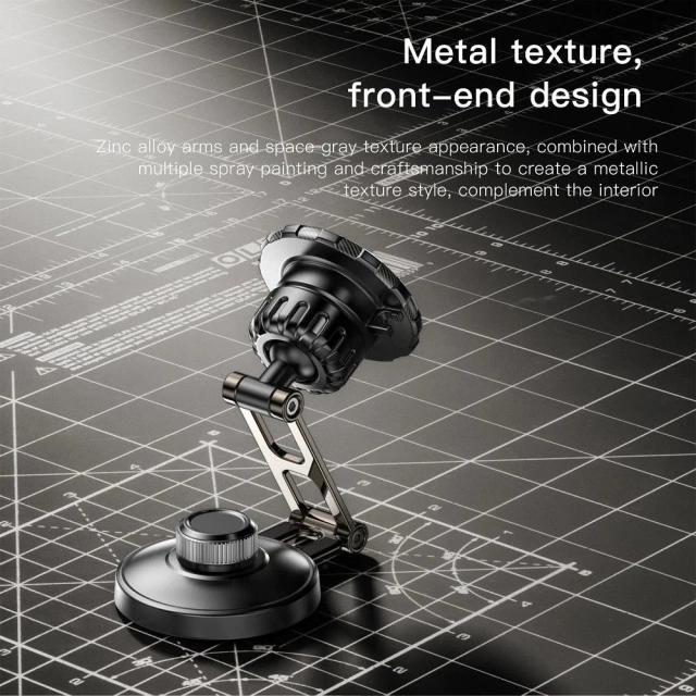 Магнітний автомобільний тримач Forcell Metal 3-в-1 IronSecure