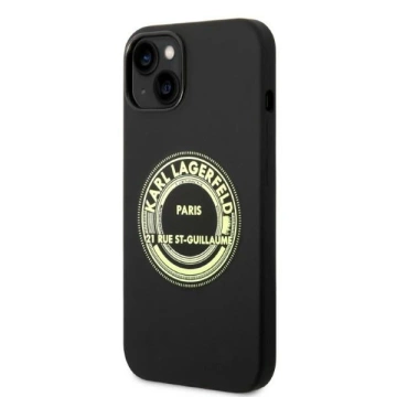 Etui Etui Karl Lagerfeld KLHCP14MSRSGRCK do Apple iPhone 14 Plus 6,7" pevné puzdro Silicone RSG