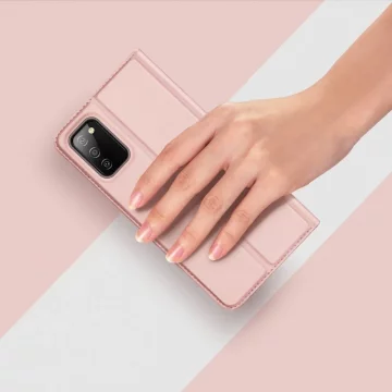 Dux Ducis Skin Pro Holster Cover Flip Cover для Samsung Galaxy A03s золото