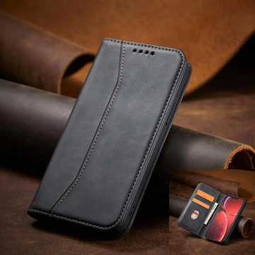 Magnet Fancy Case Case pre iPhone 13 Pro Max Pouch Card Wallet Card Holder Card Holder Black