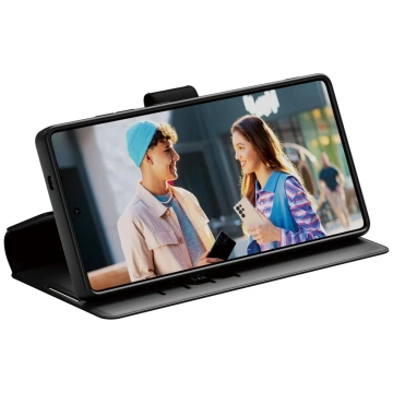 CARE Case for Samsung Galaxy S25 Ultra Black by PanzerGlass Wallet Kickstand