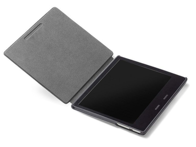 Alogy Slim Leather Smart Case pro Kindle Oasis 2/3 tmavě modrá