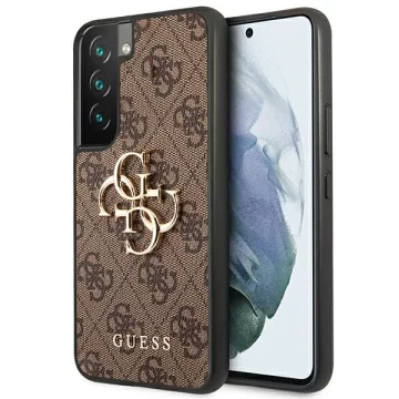 Etui Guess GUHCS22S4GMGBR S901 do Galaxy S22 hardcase 4G Big Metal Logo