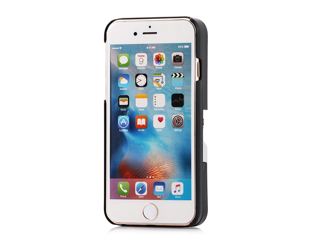 Etui Selfie Case Apple iPhone 6 / 7 / 8 / SE 2022/2020 czarny + Pilot Sterujący