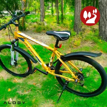 Plošinové pedály pro MTB kola, hliník 9/16" Černá hliníková sada [2 ks]