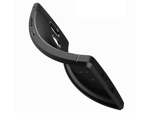 Armored case Alogy leather case Sony Xperia L2 black Glass