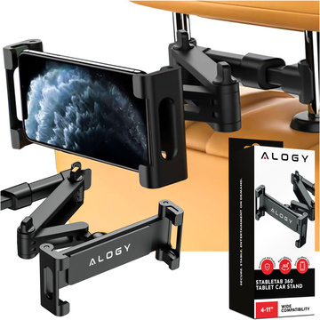 Alogy headrest car holder for phone/tablet Black