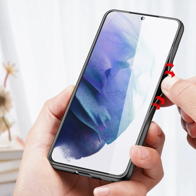 Чохол Dux Ducis Fino з нейлонового матеріалу для Samsung Galaxy S22 (S22 Plus) зелений