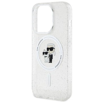 Etui Karl Lagerfeld KLHMP15LHGKCNOT do iPhone 15 Pro 6.1" transparent hardcase Karl