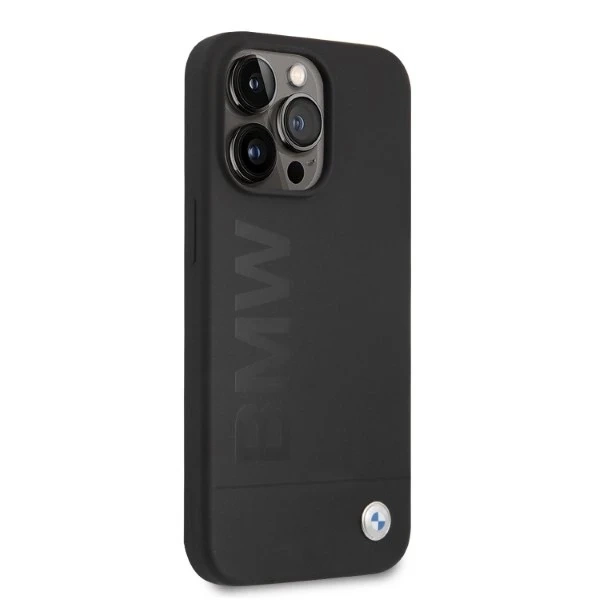 Etui BMW BMHMP13LSLBLBK iPhone 13 Pro / 13 6,1" Hardcase Silikon Signature Logo Magsafe