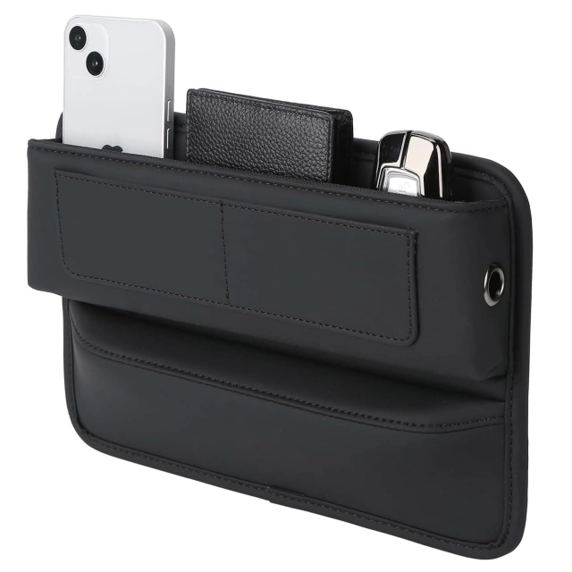 Organizér do auta do auta mezi sedadla Alogy Car Front Seat Storage Box černá