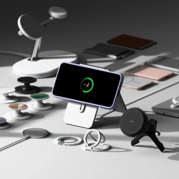 Etui do Samsung Galaxy S25 Lavendel Ringke Silikon Magnetisch MagSafe