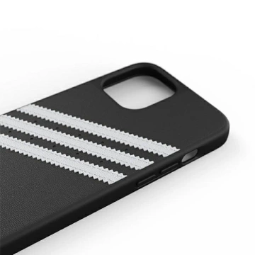 Ochranné puzdro Adidas OR Molded Case PU pre Apple iPhone 12 Pro Max čiernobiele 42231